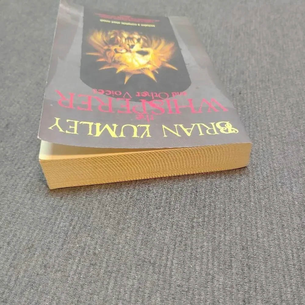 Brian Lumley The Whisperer and Other Voices Horror Short Story Collection PB